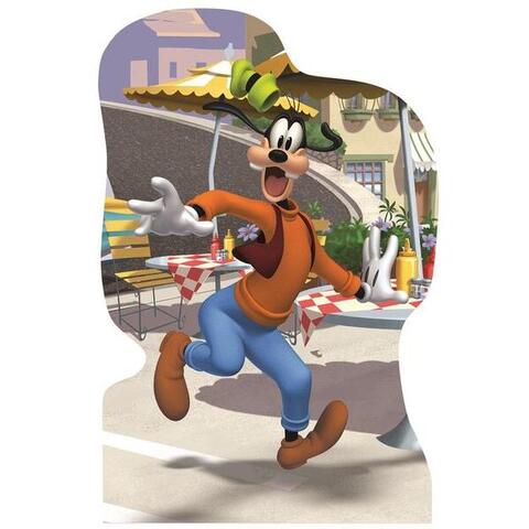 Dino Puzzle 4 in 1 - Plimbare prin oras cu Mickey si prietenii (4 x 54 piese)