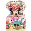Dino Puzzle 4 in 1 - Minnie si Daisy in vacanta (4 x 54 piese)