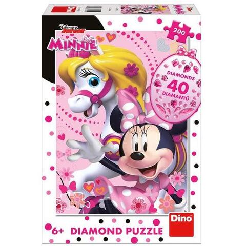 Dino Puzzle - Minnie si calutul (200 piese)