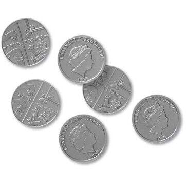 Learning Resources Set de monede de jucarie (5 penny)