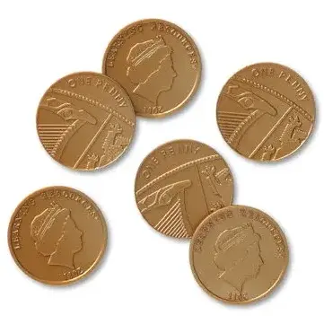 Learning Resources Set de monede de jucarie (1 penny)