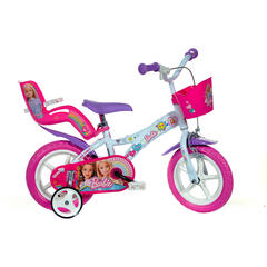 Bicicleta copii 12" - Barbie la plimbare