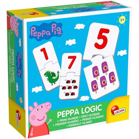 LISCIANI Joc - Invatam primele numere cu Peppa Pig
