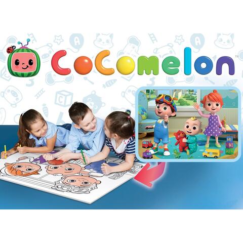 LISCIANI Puzzle de colorat maxi - Cocomelon si ursuletul (60 piese)