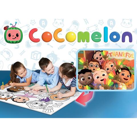 LISCIANI Puzzle de colorat maxi - Cocomelon si prietenii (60 piese)