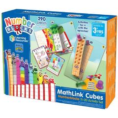 Learning Resources MathLink®Cubes Numberblocks in engleza Set de activitati de la 11 - 20