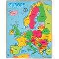 BIGJIGS Toys Puzzle incastru harta Europei - RESIGILAT