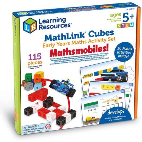 Learning Resources Set MathLink® - Vehicule