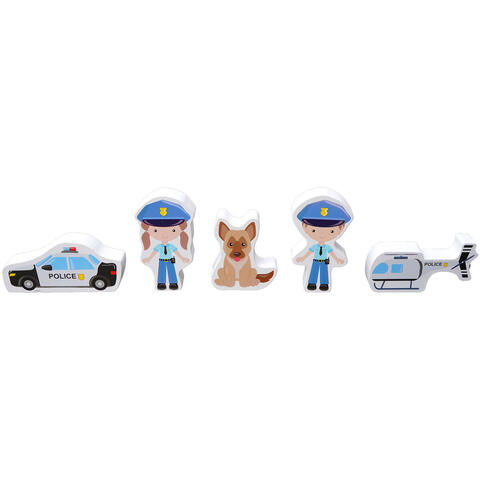 Barbo Toys Joc de rol - Cutiuta cu politisti