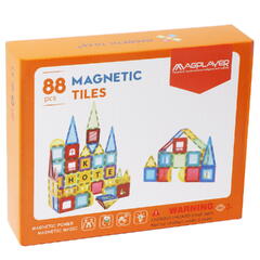 Set de constructie magnetic 3D - 88 piese