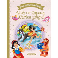 GIRASOL Doua povesti incantatoare: Alba-ca-Zapada/Cartea junglei