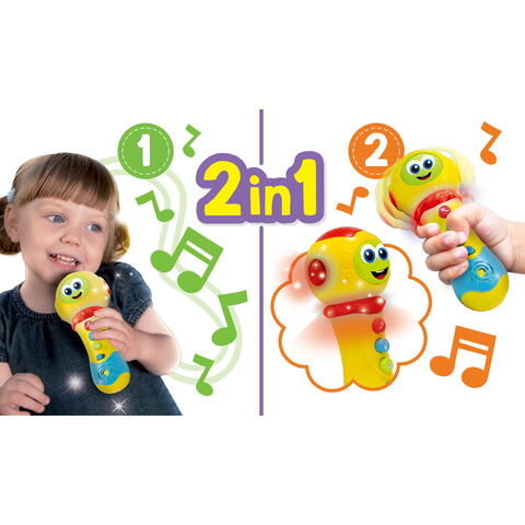 LISCIANI Microfon 2 in 1 pentru copii