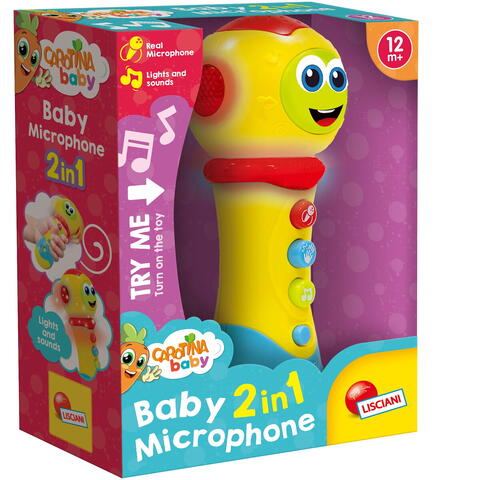 LISCIANI Microfon 2 in 1 pentru copii