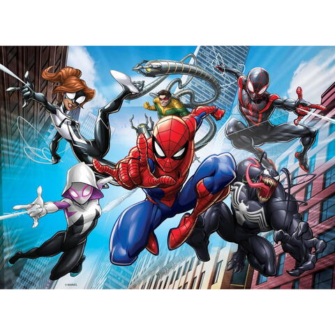 LISCIANI Puzzle de colorat - Spiderman (48 de piese)