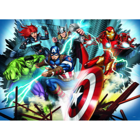 LISCIANI Puzzle de colorat - Avengers (48 de piese)