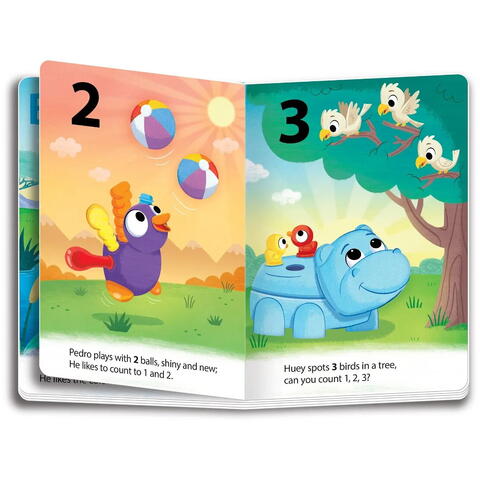 Learning Resources Invatam culorile & numerele cu Spike si prietenii