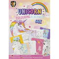 Grafix Carte de colorat cu activitati - Unicorn
