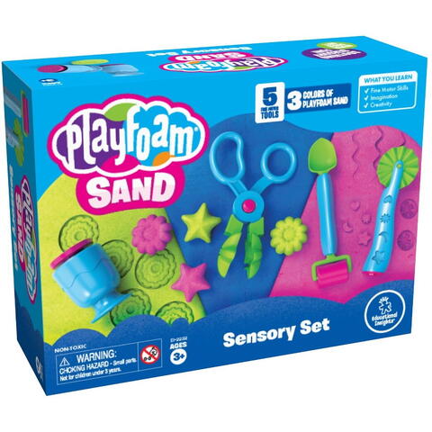 Educational Insights Set nisip kinetic cu accesorii - Playfoam™