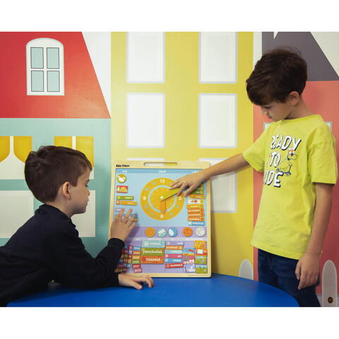 BIGJIGS Toys Calendar magnetic vremea - limba romana - RESIGILAT