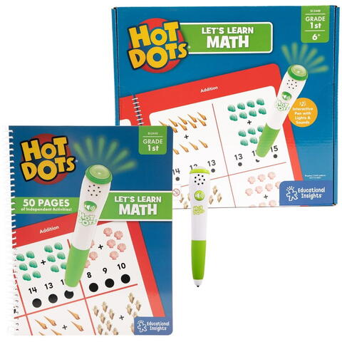 Educational Insights Set Hot Dots®  - Invat matematica