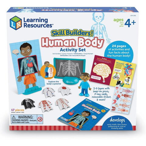 Learning Resources Set activitati educative - Corpul uman