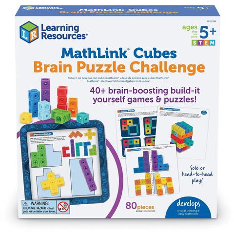 Learning Resources Set MathLink® - Colectie de jocuri de logica