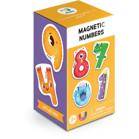 Dodo Set magnetic - Invat sa numar in lb.engleza