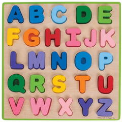 Puzzle colorat - alfabet - RESIGILAT