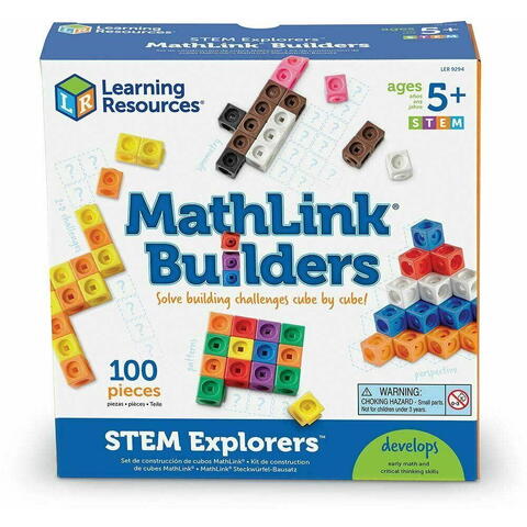 Learning Resources Set MathLink® - Constructii 3D - RESIGILAT