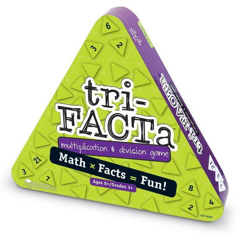 Learning Resources Joc de matematica tri-FACTa - Inmultiri si impartiri - RESIGILAT