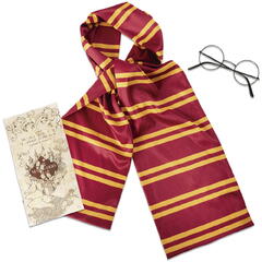 Accesorii Harry Potter - Esarfa, ochelari & harta