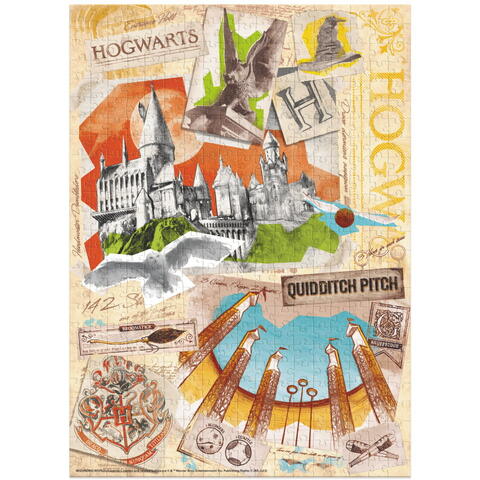 Dodo Puzzle Harry Potter - Scoala Hogwarts (450 piese)