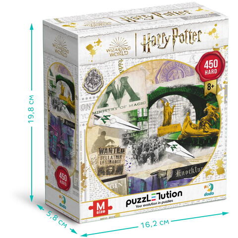 Dodo Puzzle Harry Potter - Ministerul Magiei & Aleea Nocturn (450 piese)