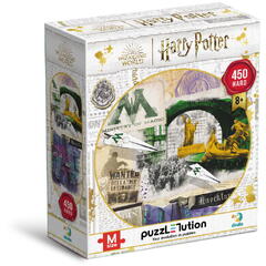 Puzzle Harry Potter - Ministerul Magiei & Aleea Nocturn (450 piese)