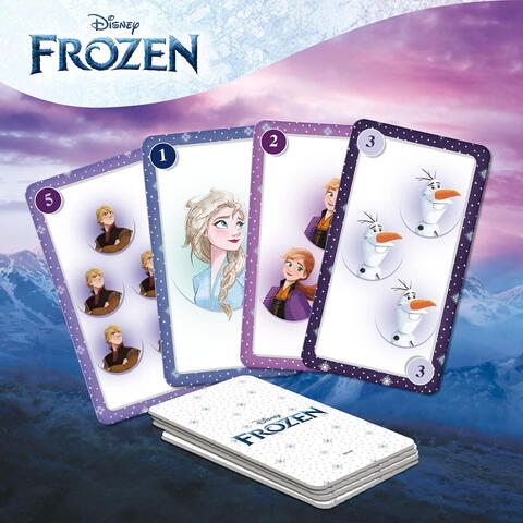 LISCIANI Joc de carti  2 in 1 - Frozen