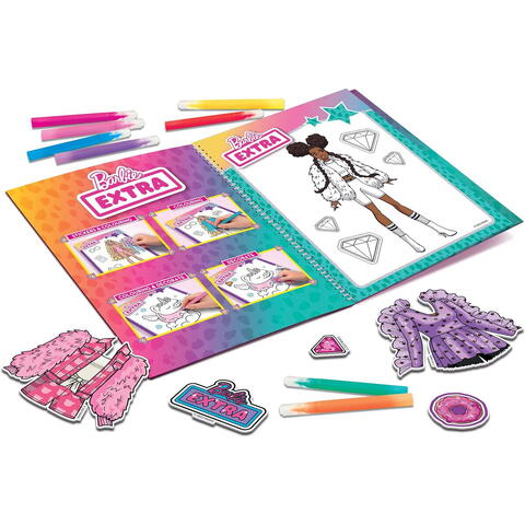 LISCIANI Carte de colorat cu activitati Barbie  - Stilul tau