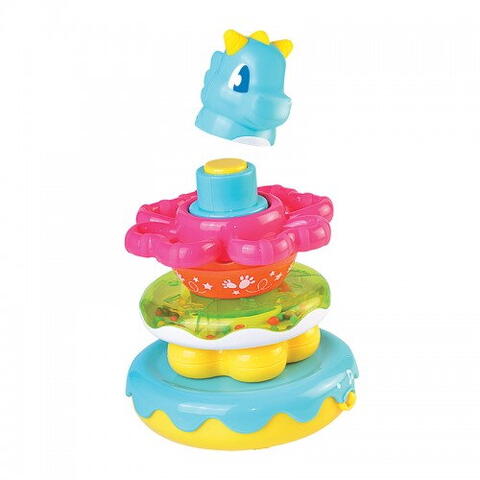 Little Learner Jurcarie interactiva de stivuit - Dino