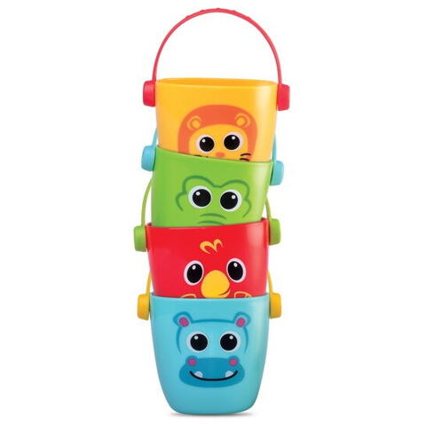 Little Learner Galetuse pentru baie - Animalute vesele
