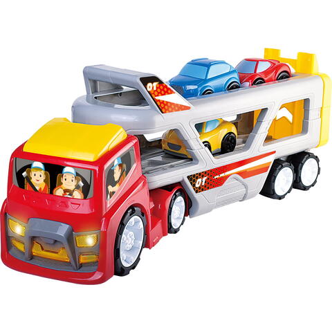 Little Learner Jucarie interactiva - Camion cu platforma auto
