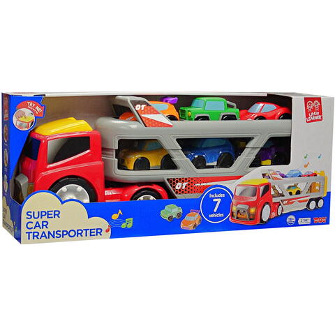 Little Learner Jucarie interactiva - Camion cu platforma auto