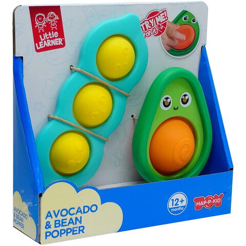 Little Learner Jucarie Pop It - Avocado si fasole