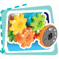 STEM kidz Set de constructie 3 in 1 STEM - Atelierul de vehicule