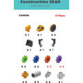 STEM kidz Set de constructie 3 in 1 STEM  - Robotel & masinute saniter