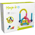 Bufnitel Set de constructie magnetic - Forme 3D (25 piese)