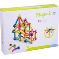 Bufnitel Set de constructie magnetic - Forme 3D (84 piese)