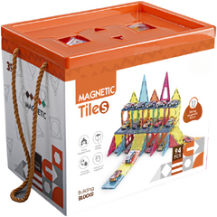 Joc magnetic - Parcarea masinutelor 94 piese (7.5 cm)
