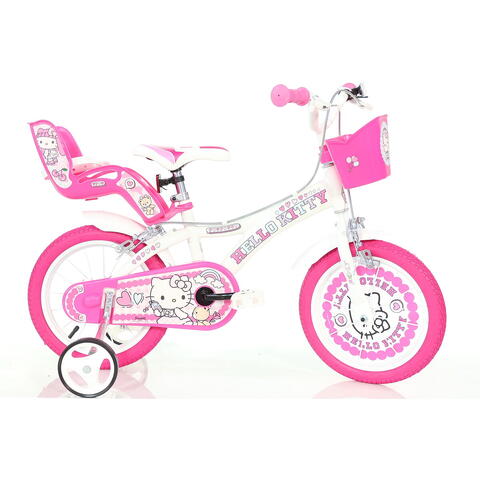 DINO BIKES Bicicleta copii 16" - Hello Kitty la plimbare