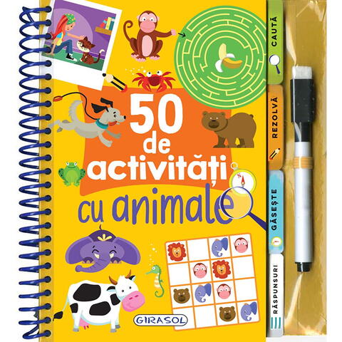 GIRASOL 50 de activitati cu animale