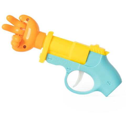 Keycraft Pistol amuzant - Piatra, foarfeca, hartie