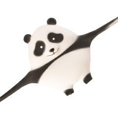 Jucarie antistres Stretch 'N Smash - Mini Panda
